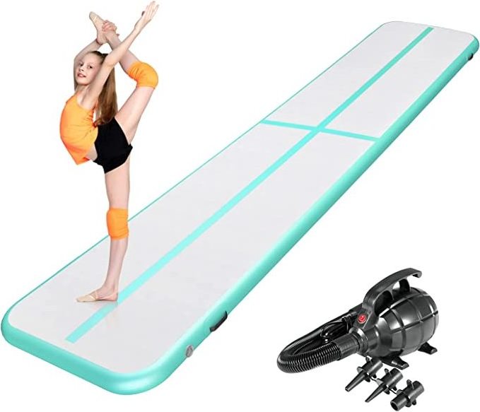 New Taekwondo air cushion thickened inflatable gymnastics pad flat wiredrawing stunt martial arts dance pad