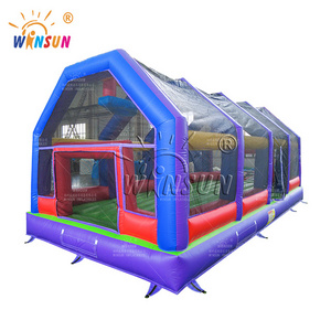 WINSUN 2024 Cheap Inflatable Paintball Arena indoor and outdoor sports arena durable PVC sports court