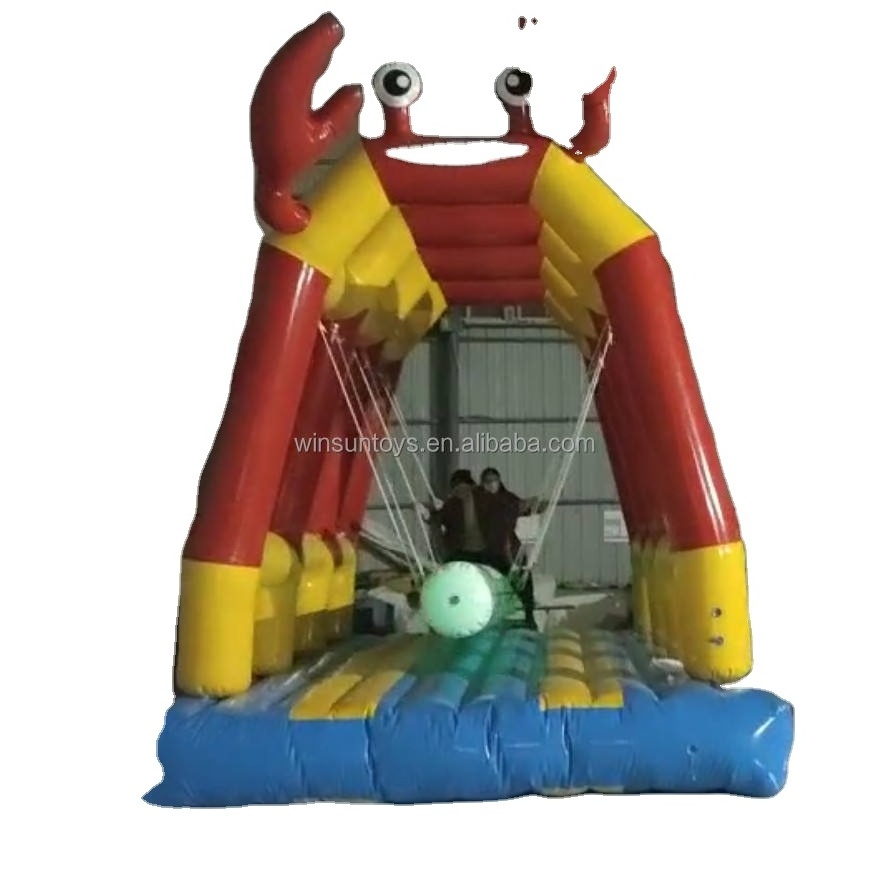 BUY Factory New design sports game inflatable crab claw swing chair, swing seesaws,thousands full and swing boats