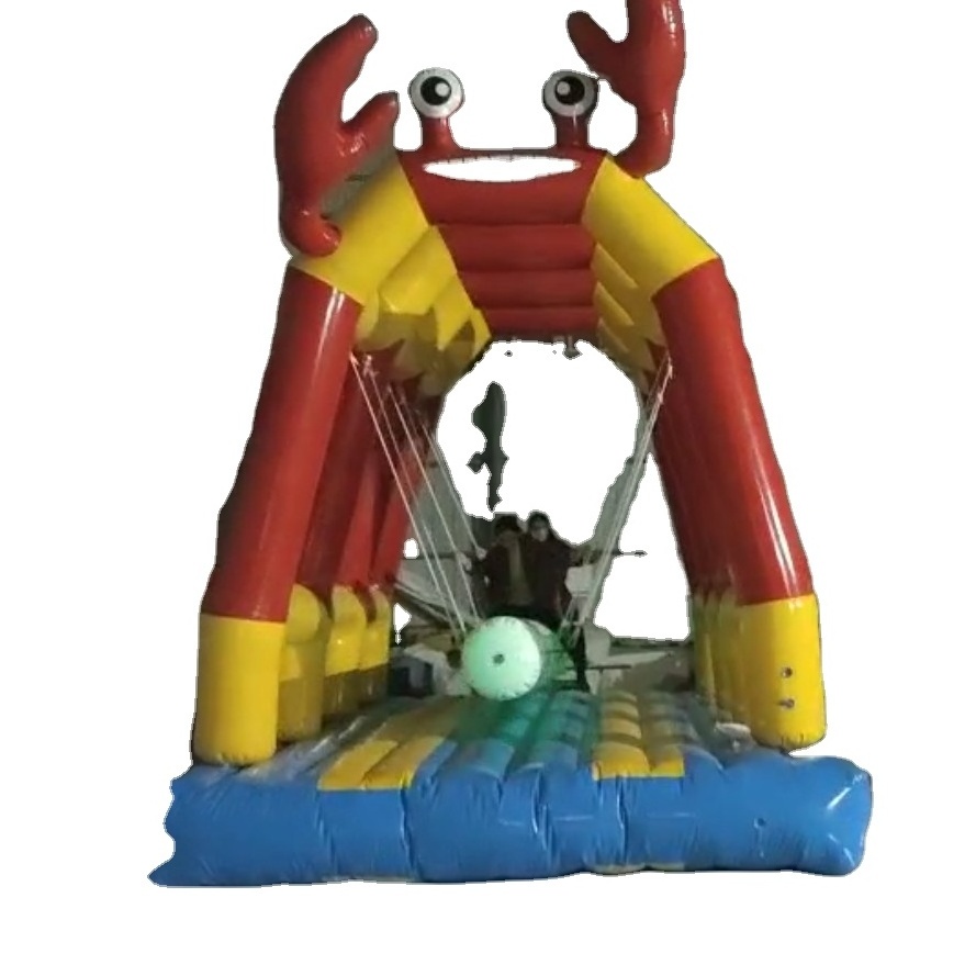 BUY Factory New design sports game inflatable crab claw swing chair, swing seesaws,thousands full and swing boats