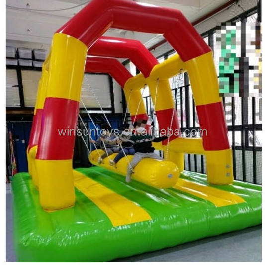 BUY Factory New design sports game inflatable crab claw swing chair, swing seesaws,thousands full and swing boats