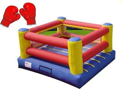 Inflatable Mud Wrestling Ring sport games, inflatable backyard wrestling carnival rental, inflatable arena boxing ring bounce