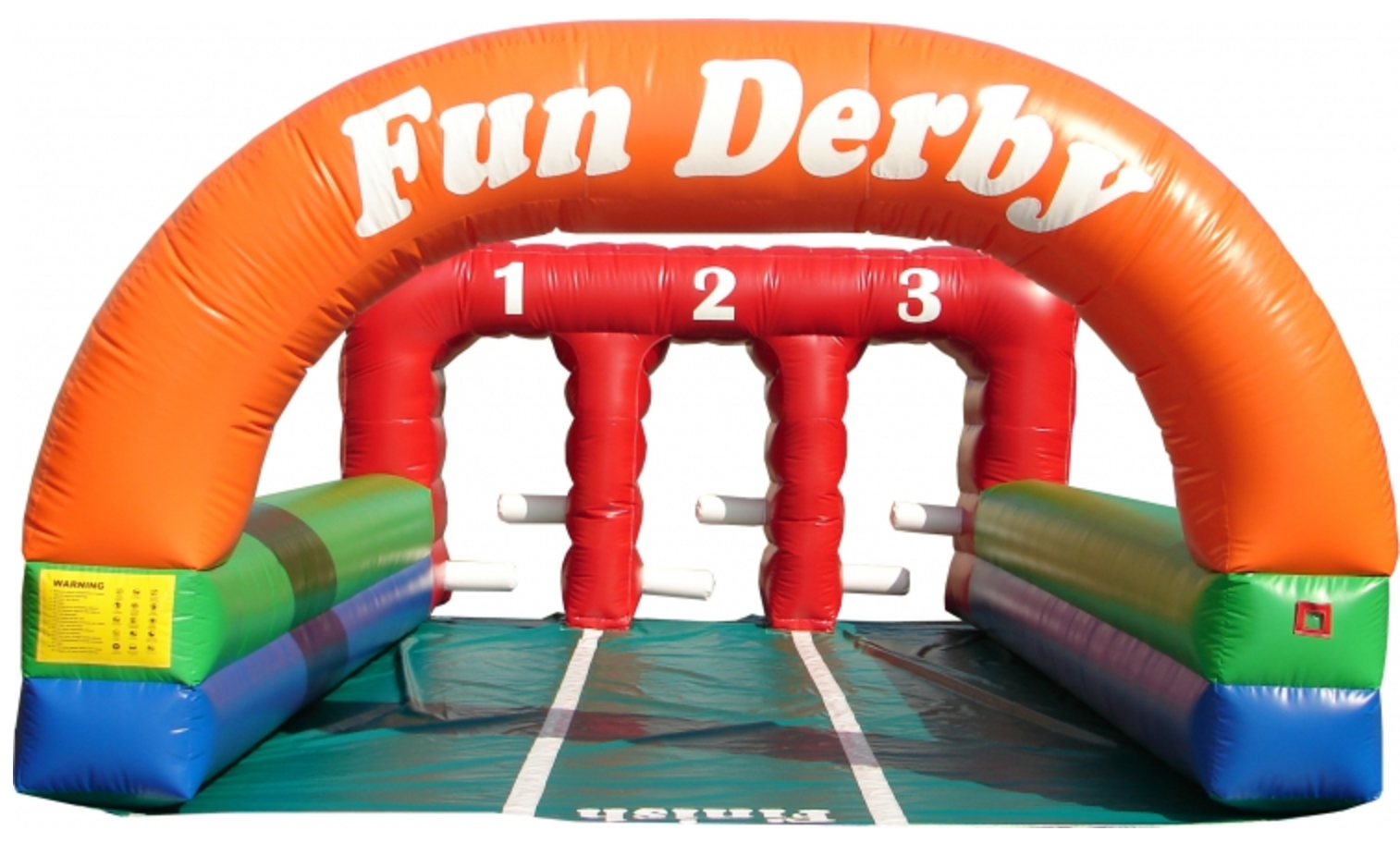 Fun Derby Inflatable Horse Racing, inflatable Pony Hops game racing derby game for sale