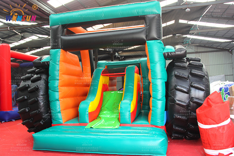 New Arrival Inflatable Tractor Bouncer Truck Bounce House/ Inflatable Tractor Bouncer for sale