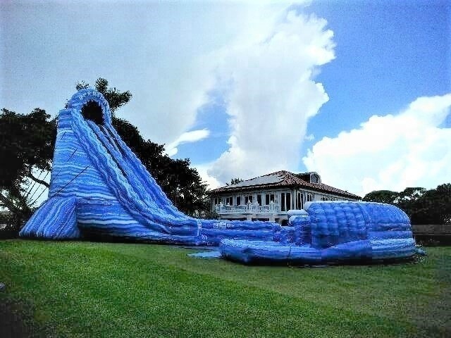 Hot sale commercial giant inflatable water slide for adult inflatables water slides for sale