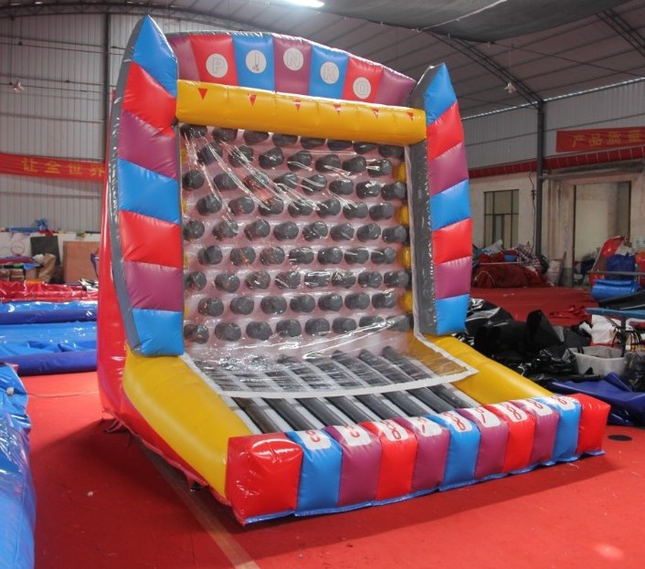 Factory price interactive PLINKO GAME inflatable Plinko sports game for sale,giant Inflatable Plinko for event