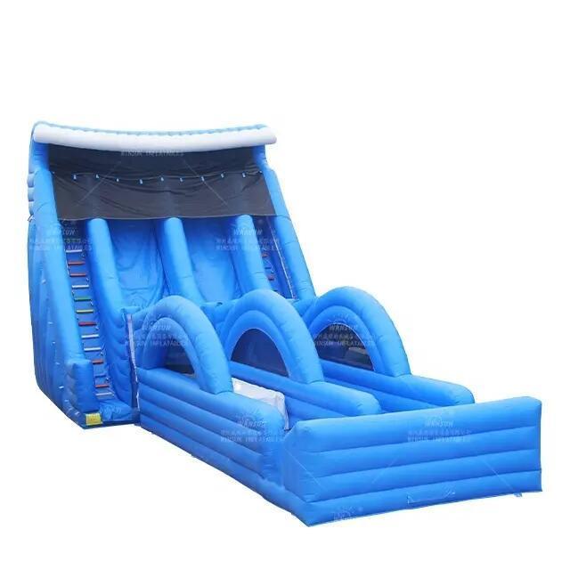 19ft Water Slide  inflatable water slides with pool commercial big tropical water slides for yard