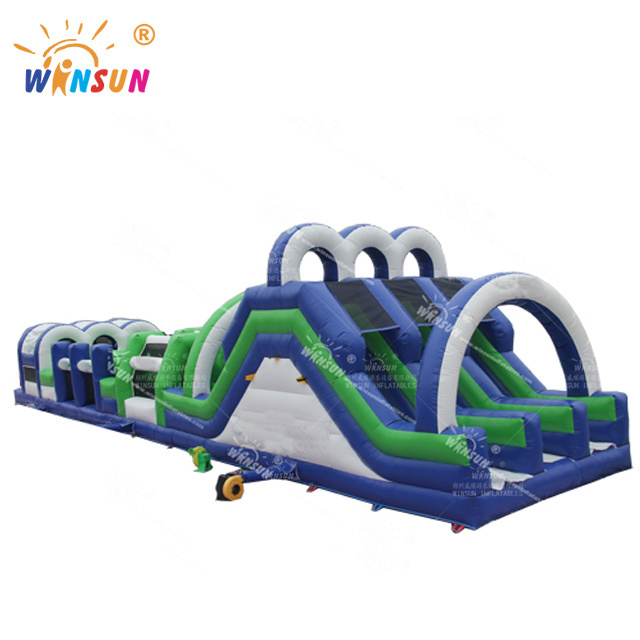 Commercial 5K inflatable obstacle course race competitive game for adults