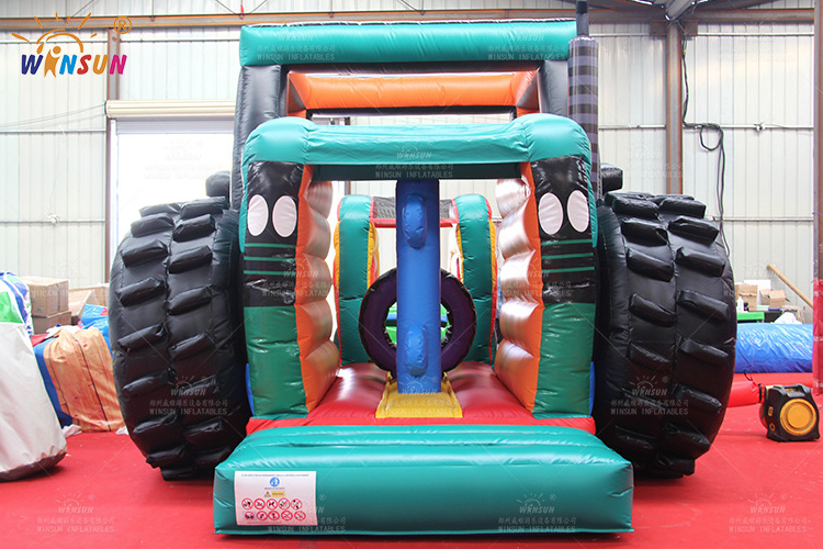 New Arrival Inflatable Tractor Bouncer Truck Bounce House/ Inflatable Tractor Bouncer for sale