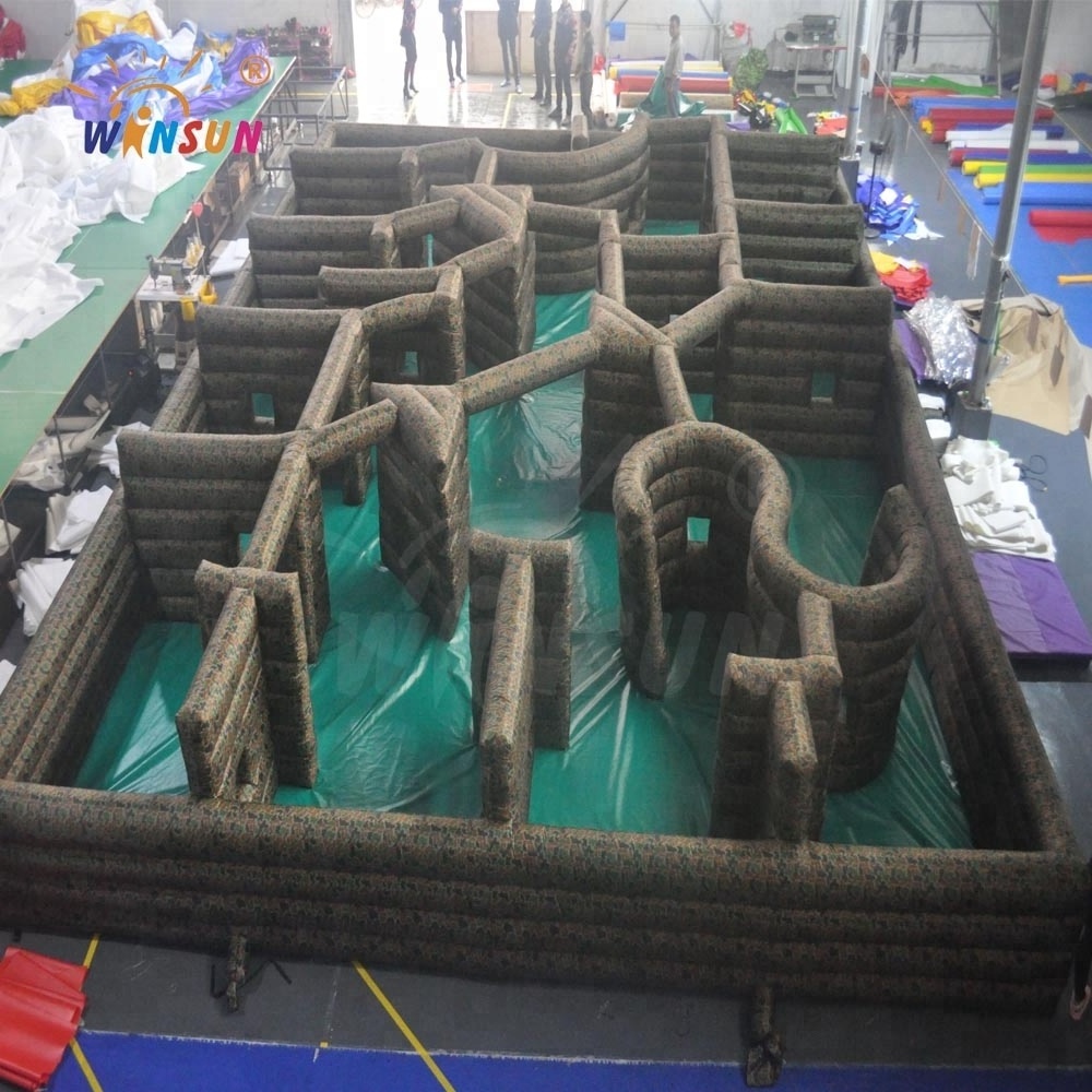 Amazing factory sale CS inflatable  laser tag arena fence games,inflatable maze games fields, labyrinth bunker walls