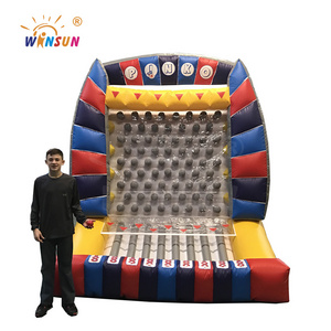 Factory price interactive PLINKO GAME inflatable Plinko sports game for sale,giant Inflatable Plinko for event