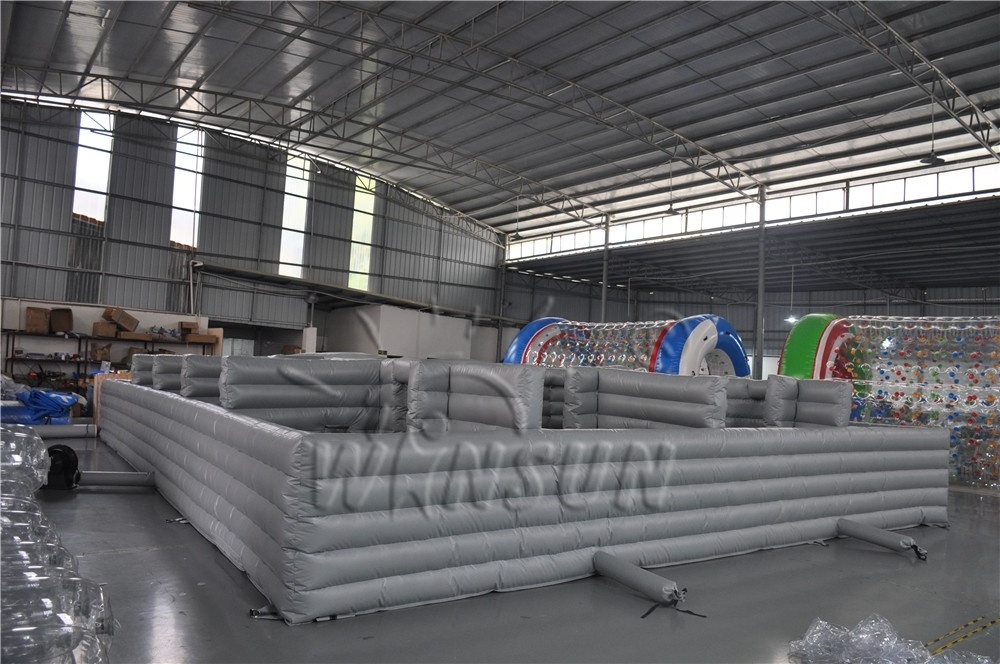 Large tag arena Inflatable paintball Arena/ inflatable paintball bunkers field/ inflatable sports arena for sale