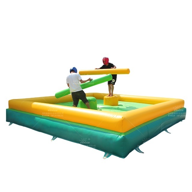 Inflatable Mud Wrestling Ring sport games, inflatable backyard wrestling carnival rental, inflatable arena boxing ring bounce