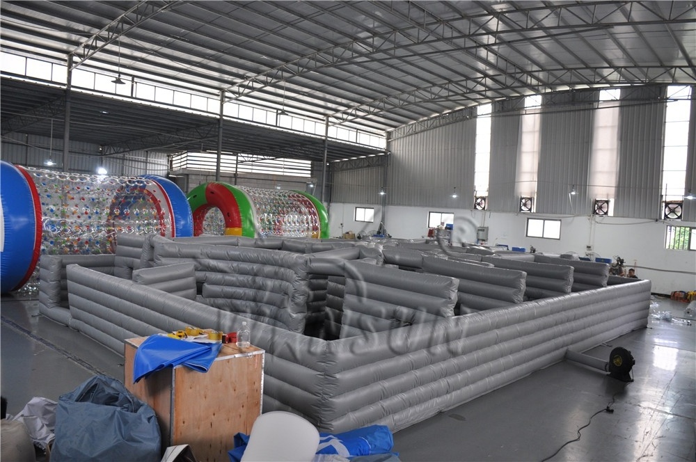 Large tag arena Inflatable paintball Arena/ inflatable paintball bunkers field/ inflatable sports arena for sale