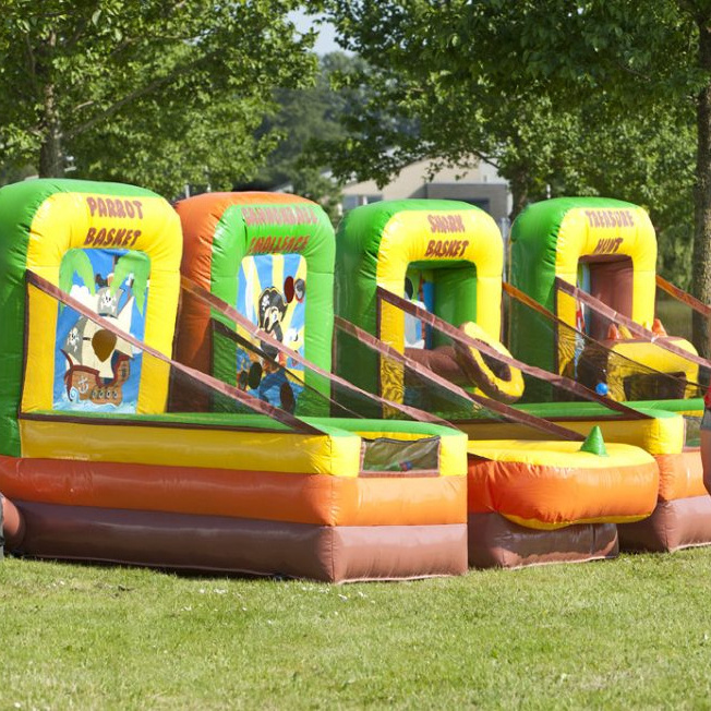 4 In 1 inflatable party games inflatable sport game carnival inflatable game