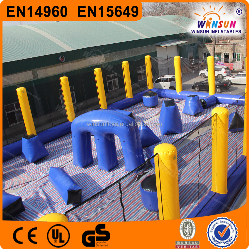 Cheap paintball bunkers field inflatable air bunkers inflatable games for events inflatable paintball bunkers for sale