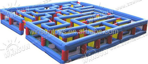 Amazing factory sale CS inflatable  laser tag arena fence games,inflatable maze games fields, labyrinth bunker walls