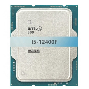 Wholesale CPU I5-12400F 12400 12400T For Intel Core i5 desktop processor  2.5 GHz 6-Core 12-Thread L3=18M 65W LGA 1700 new