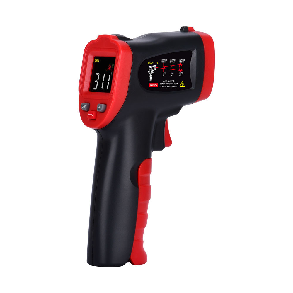 WINTACT Industrial  WT327A Digital Laser IR Infrared Gun Thermometer For Industry