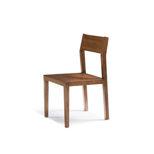 Solid wood dining Simple chair Basics Armless Mortise and Tenon joint Dining Chair Natural Ash Cheap Chairs Factory Manufacturer