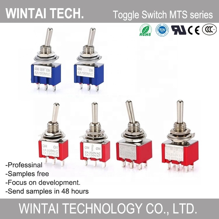 Wintai-Tech China Toggle Switch 3 Way Factory Switch Toggle 3 Pos Toggle Switch Manufacturer