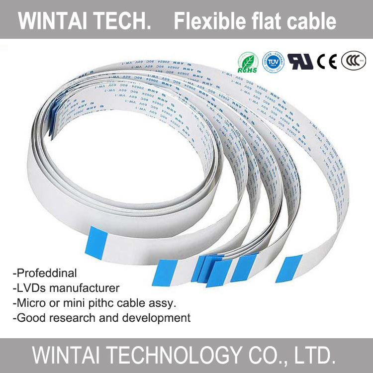 Wintai-Tech China Manufacturer FFC Connector 8 Pin Flex Cable FFC Jumper Cable