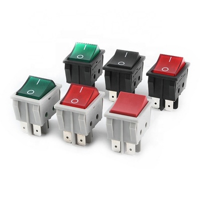 Wintai-Tech KCD4 24v Toggle Switch 4 Prong Rocker Switch Custom Rocker Switches