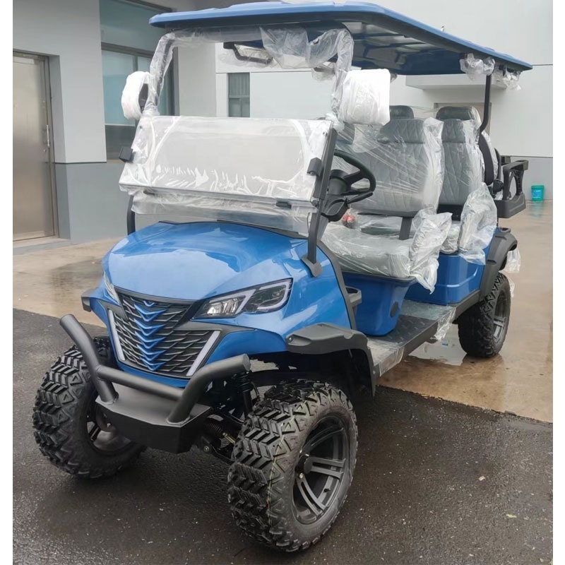 WINTAO Hot Sale Golf Buggy 4 Wheel Drive Electric Club Car Golf Cart 4 Seater for Adults trail and dune riding