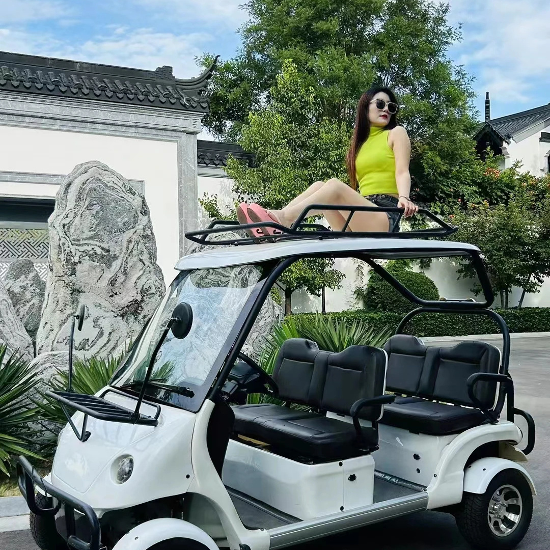 Brand 4 Seaters Electric Push Golf Carts For Sale Electric Shuttle Advanced Electric Golf Carts