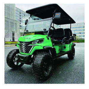 New product lithium golf carts battery luxury icon golf carts electric 6 seater for tours