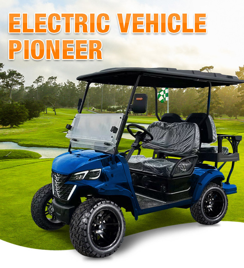 Brand 4 Seaters Electric Push Golf Carts For Sale Electric Shuttle Advanced Electric Golf Carts