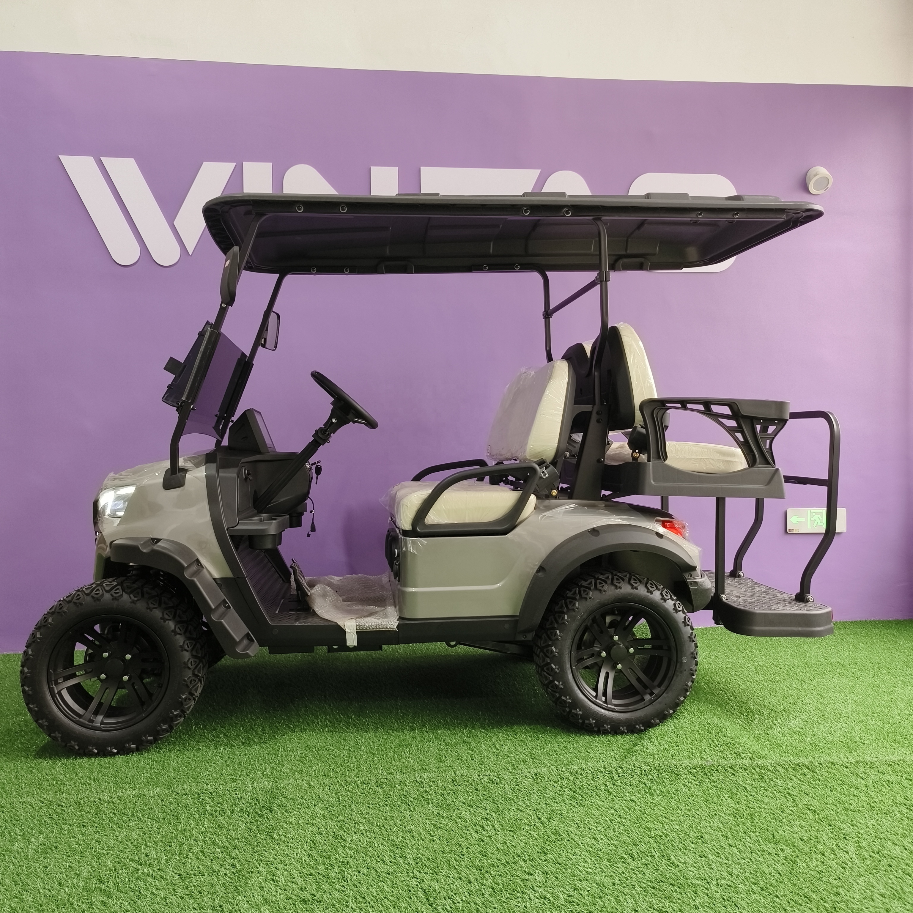 Off Road Buggy Lithium Battery Off Road 4 Person 72V Electric Lifted Golf Cart