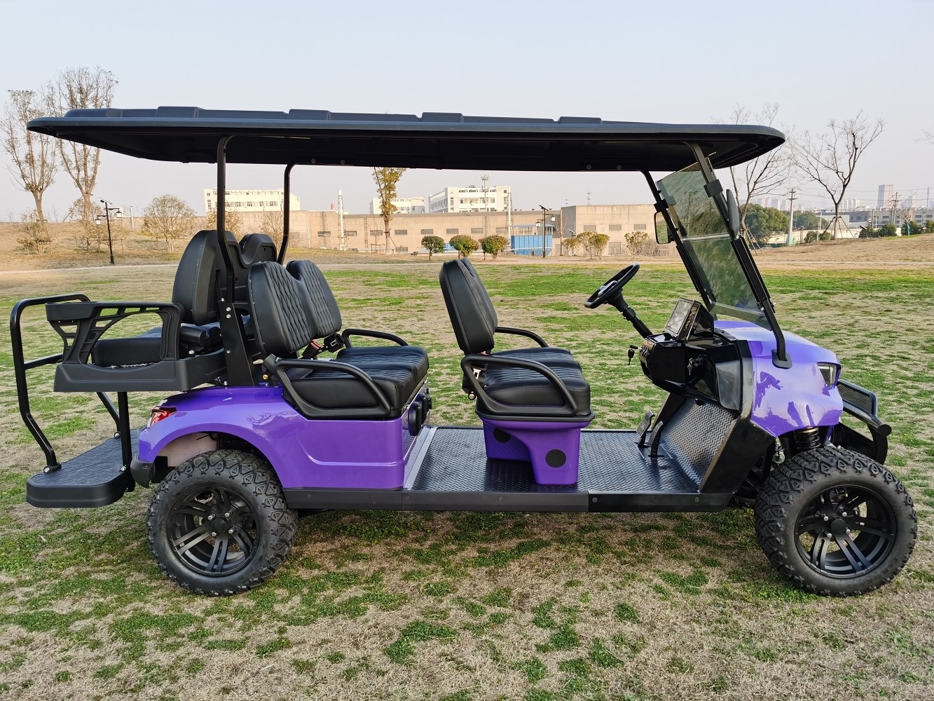 Ce Certified Lithium Battery Powered 48V 72v AC System 4 Seat Electric Lifted Off Road Golf Cart Buggy