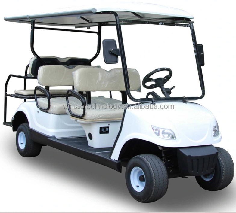 2023 Witao CE New Style Lifted Green 6 Passengers Factory Direct Electric Golf Carts