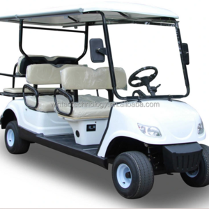 2023 Witao CE New Style Lifted Green 6 Passengers Factory Direct Electric Golf Carts