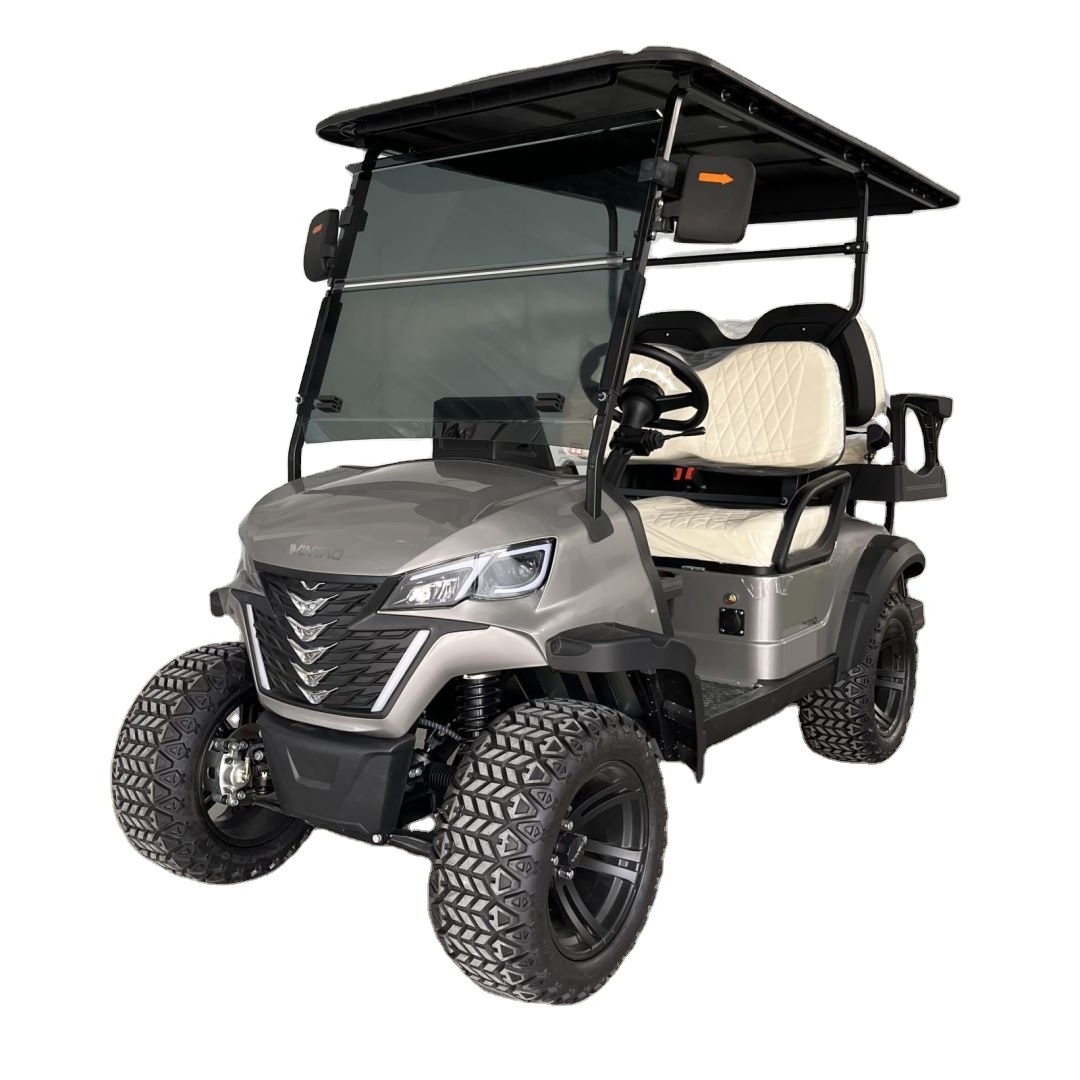 72V Electric Golf Cart 2+2 4 Seater Road Off Buggy New Model Lithium Battery Non-lifted Golf Cart