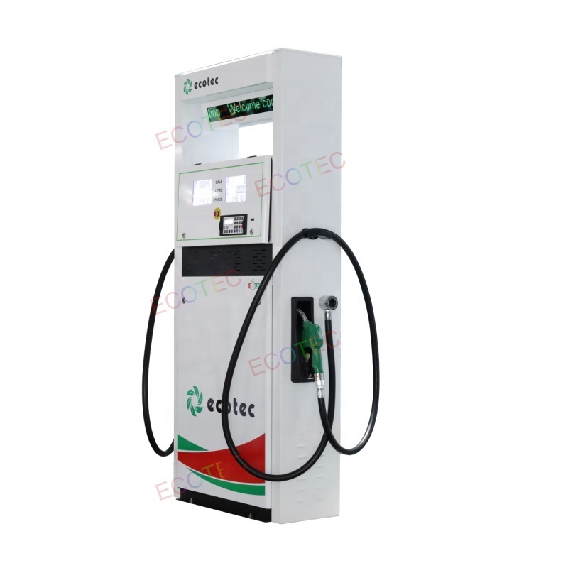 Ecotec High Quality Double Nozzles Tatsuno Type Mini Fuel Station Fuel Dispenser for Gas Station