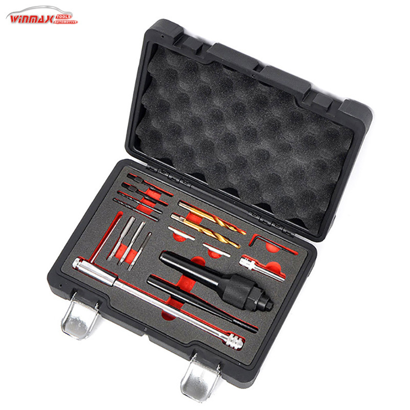 Winmax Auto Repair Tool 16pcs Glow Plug Removal Set