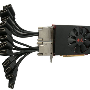 RX 580 VHDCI 3612D 12 Screens 8G 256bit DDR5 PCI Express Interface Card Multi Screen Graphic Card