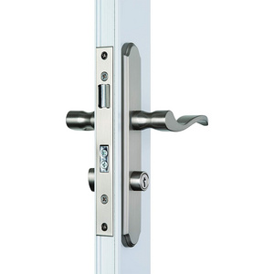 Storm Door Mortise Keyed Latch Lock with Handles for Wright & Larson Screen and Storm Doors