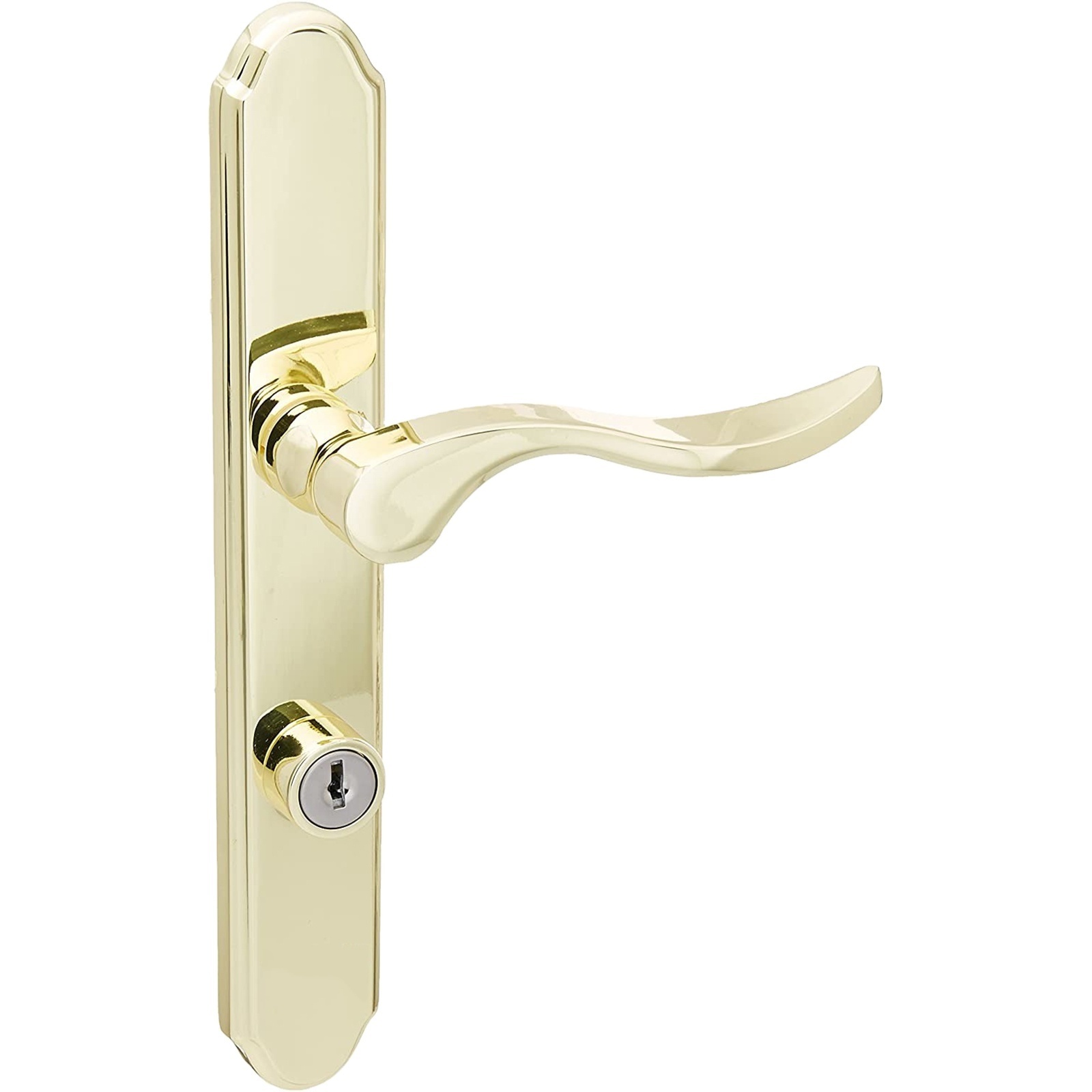 Storm Door Mortise Keyed Latch Lock with Handles for Wright & Larson Screen and Storm Doors