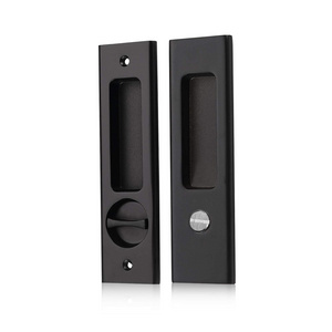 Hardware Sliding Door Handle for Bath, Barn Door Flush Handle, Pocket Door Lock