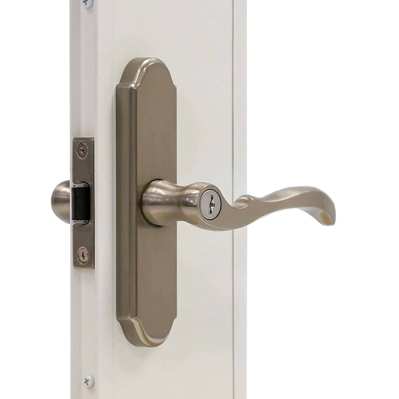 Storm Door Mortise Handle Set for Larson Storm and Screen Doors with 9/16-in by 1-3/8-in Mortised Hole