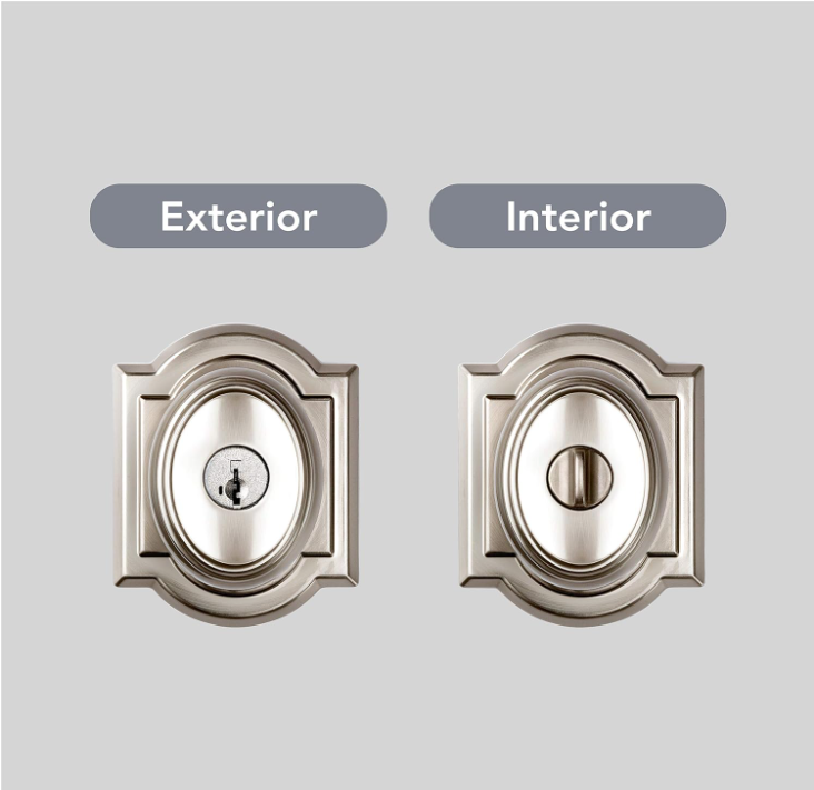 Entry Door Knob Handle with Keyed Lock Featuring SmartKey Re-key Technology-in Satin Nickel