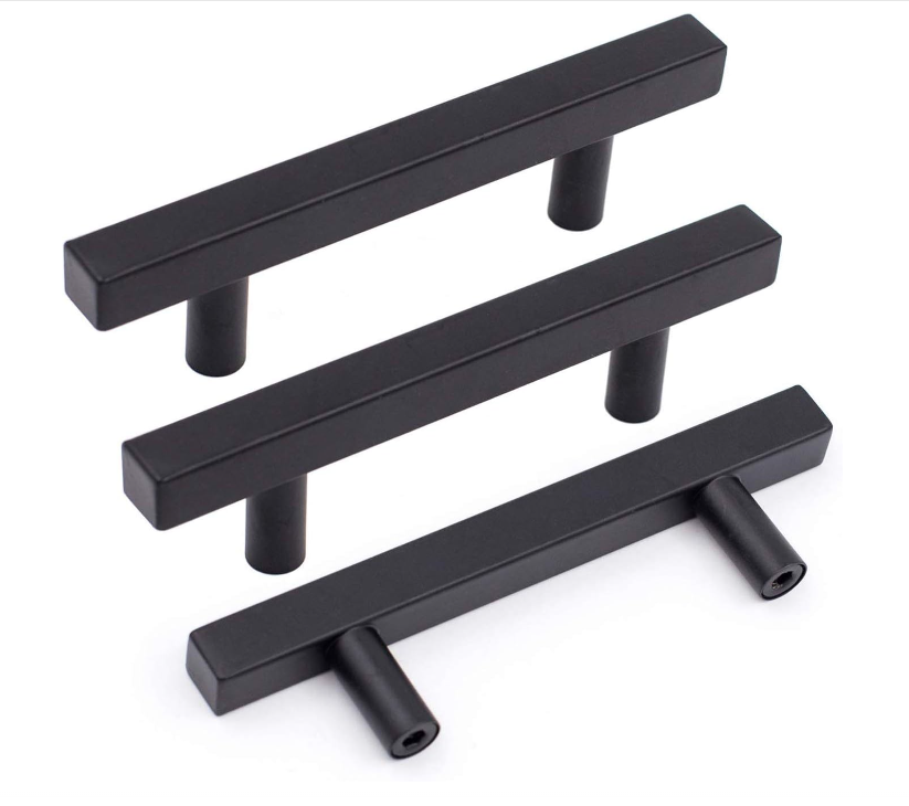 Black Cabinet Handles Matte Black Dresser Pulls Drawer Handle - Black Kitchen Cabinet Hardware Cupboard Handles Dresser Hardware