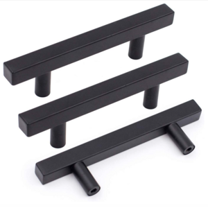 Black Cabinet Handles Matte Black Dresser Pulls Drawer Handle - Black Kitchen Cabinet Hardware Cupboard Handles Dresser Hardware