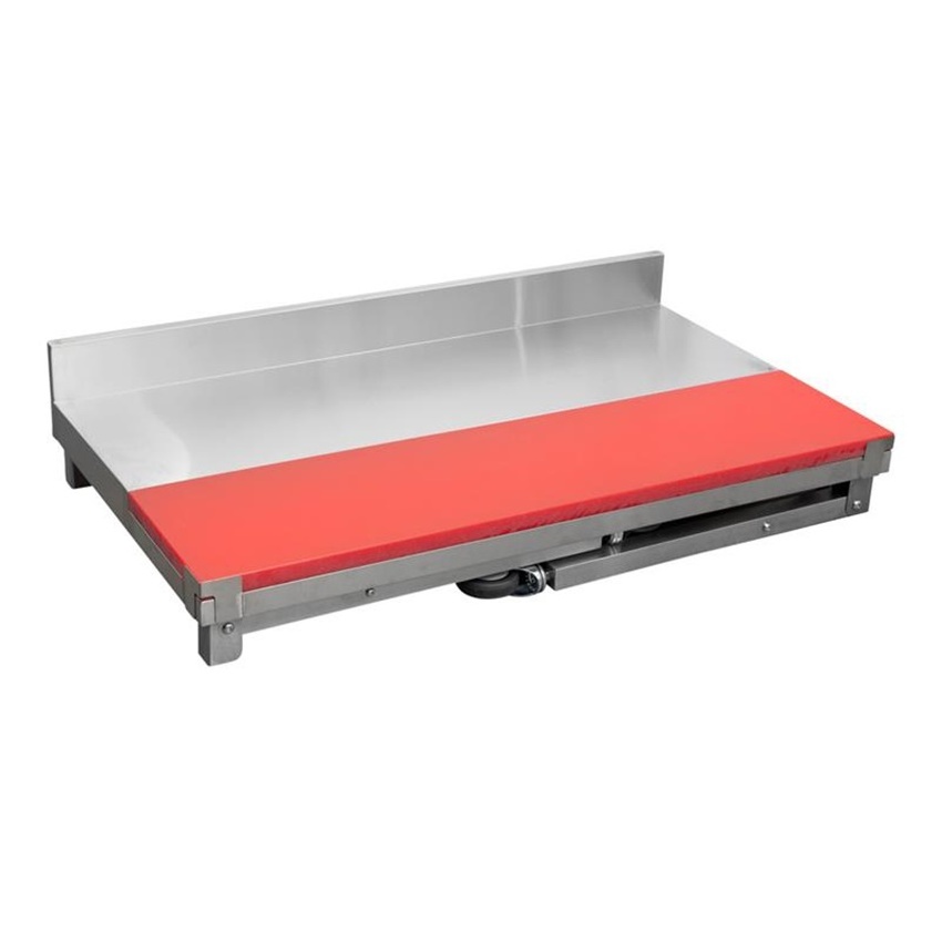 New Movable Stainless Steel Foldable work table bench With PE Board