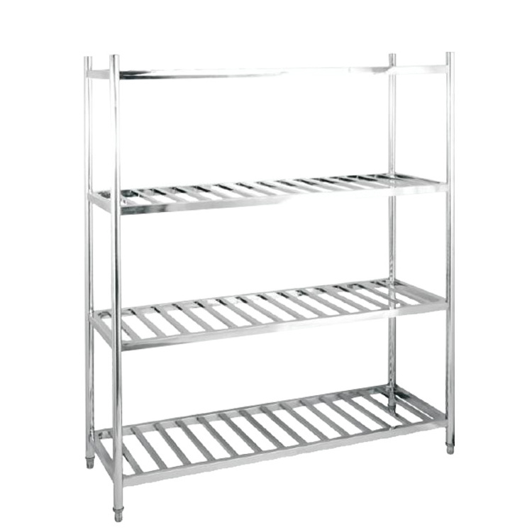 Heavy Duty Kitchen Stainless Steel Shelves Rack Storage Shelf For Hotel