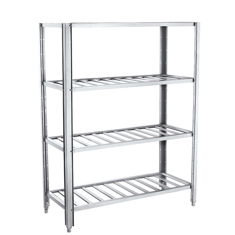 Heavy Duty Kitchen Stainless Steel Shelves Rack Storage Shelf For Hotel