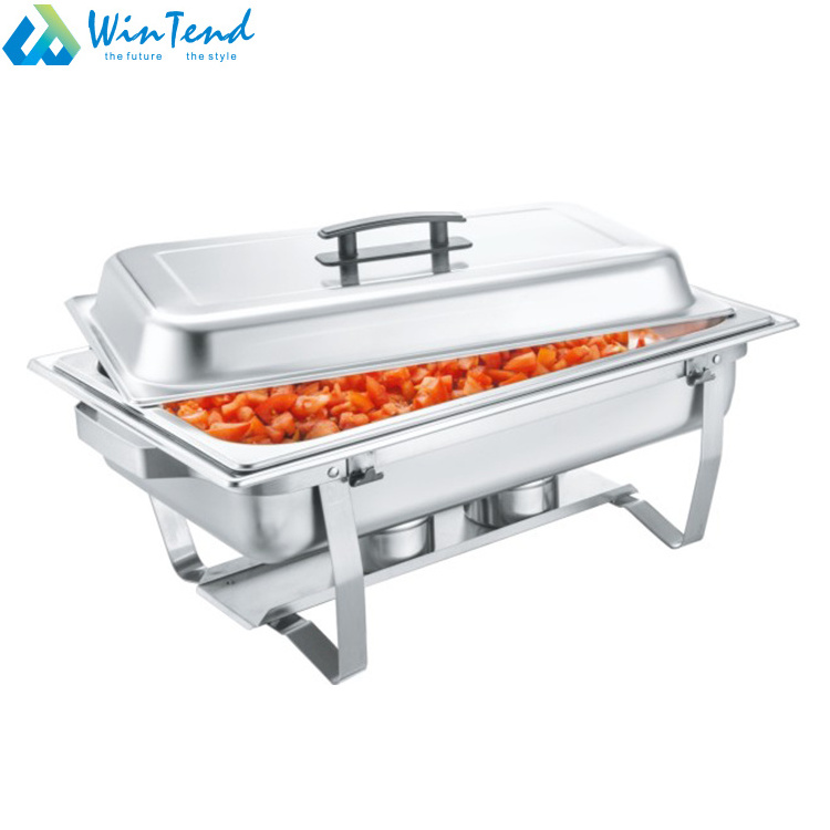 Hot Sale Stainless Steel Chafing Dish Buffet Set Luxury Small Serving Dish